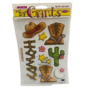 EKSuccess Sticko Tiny Giants Vellum Sticker Howdy Cowboy Scrapbooking Sticker